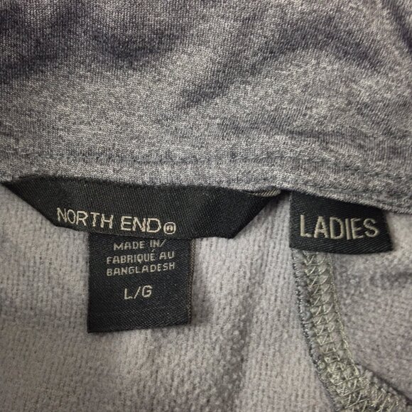 North End Mopar Ladies Gray Fleece Lined Jacket Size Large - Picture 5 of 6